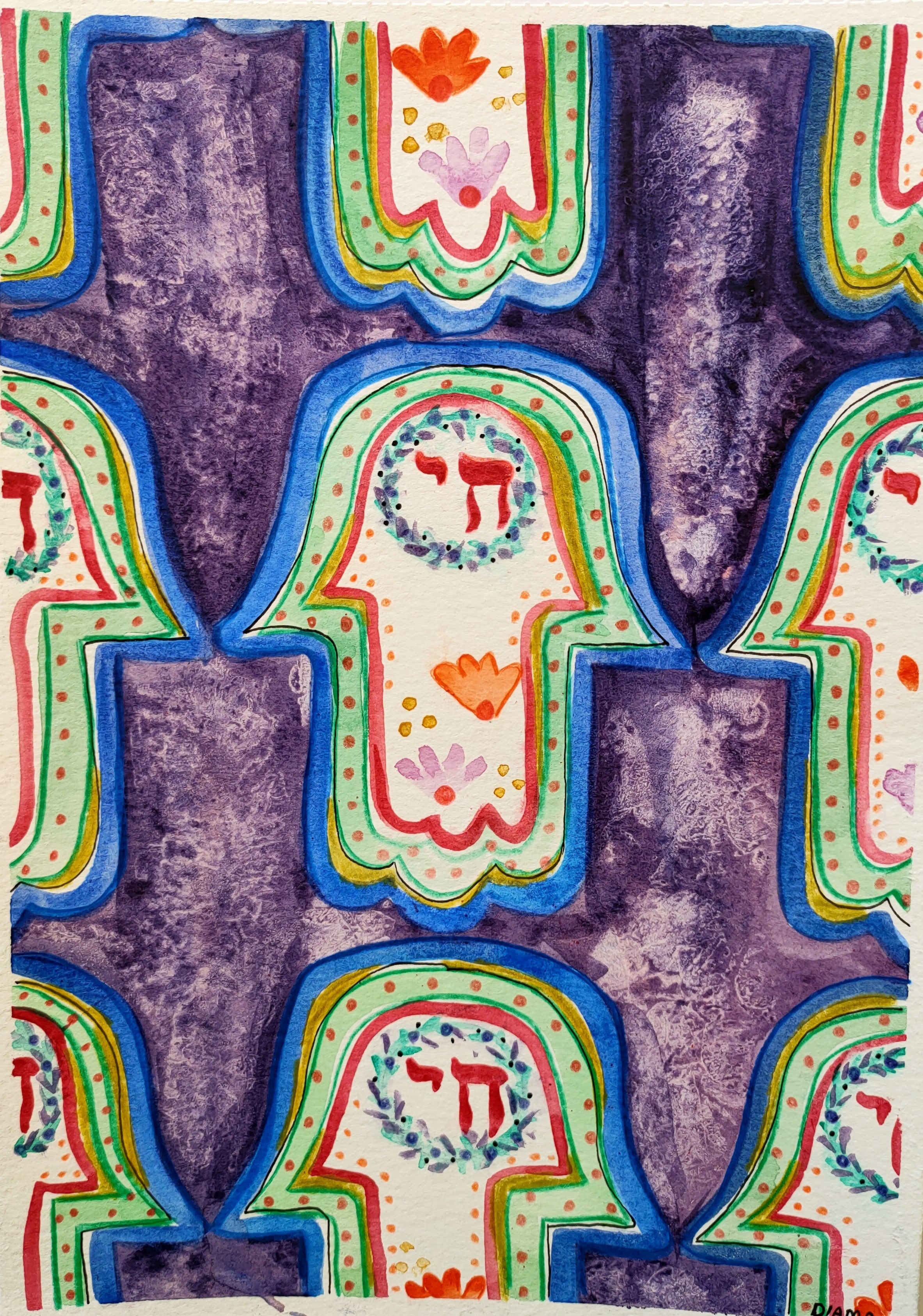 Hamsa Art Print