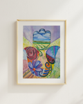 Hamsa Watercolour