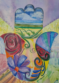 Hamsa Art Print