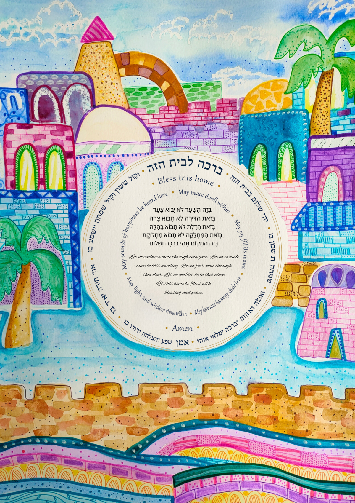 Home Blessings Print