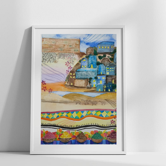 Jerusalem Market Art Print