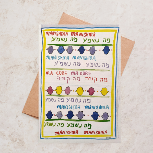 Manishma Greeting Card