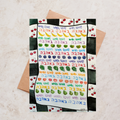 With Love Greeting Card Hebrew